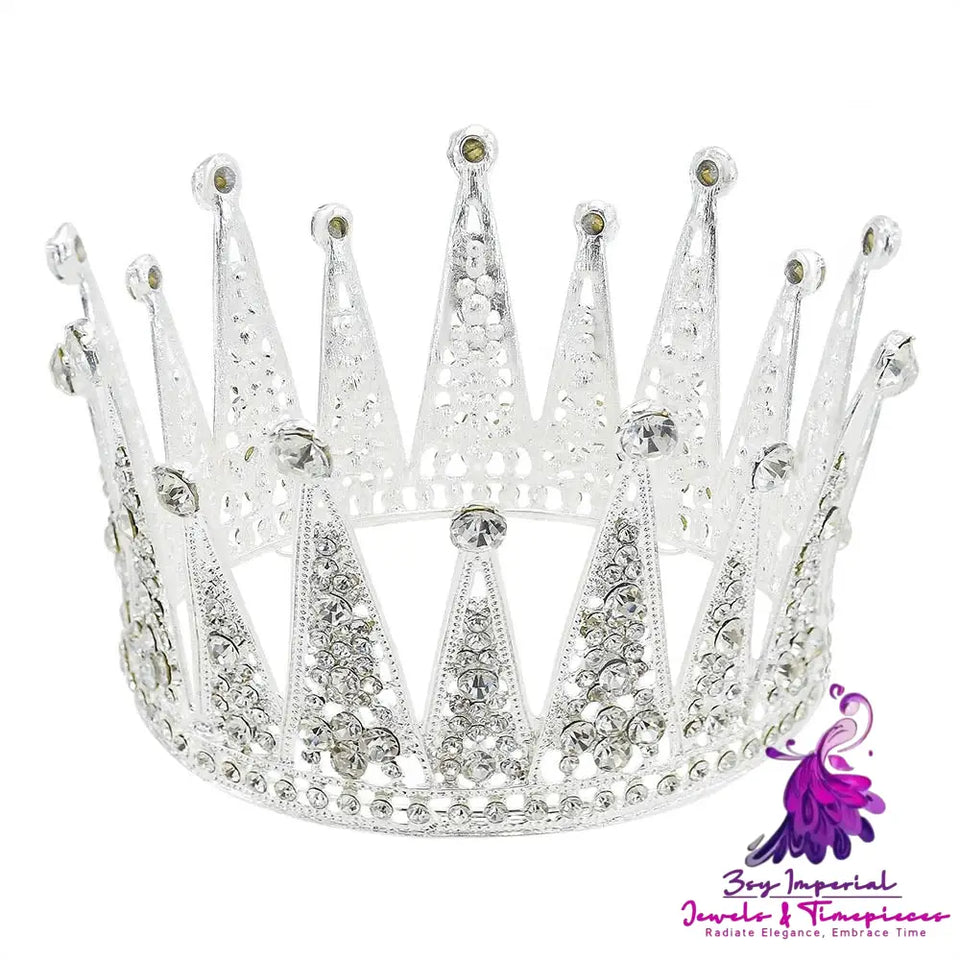 Hollow Diamond Bridal Crown