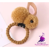 Hair Ball Rabbit Hair Ring