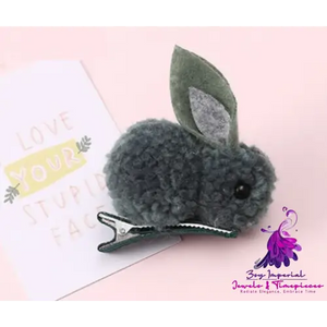 Hair Ball Rabbit Hair Ring