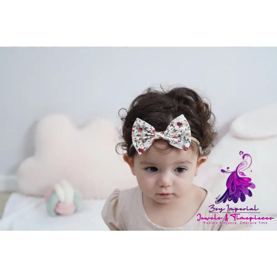 Leopard Print Bow Hairpin Set