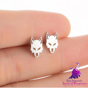 Stainless Steel Halloween Horror Stud Earrings