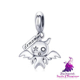 Halloween New Magic Witch S925 Silver Pendant