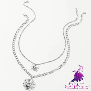 Multi-layer Spider Hollow Necklace