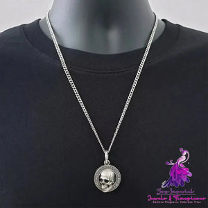 Halloween Skull Necklace Personality