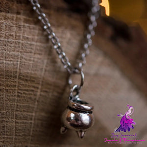 Creative Halloween Wizard’s Cauldron Necklace