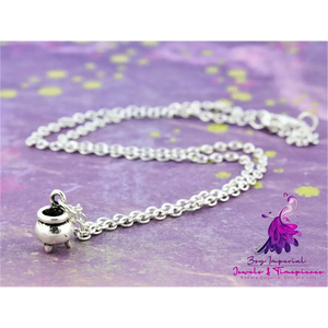 Creative Halloween Wizard’s Cauldron Necklace