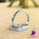 Ring Niche Design Shangmei Sterling Silver Wedding
