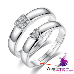 Ring Niche Design Shangmei Sterling Silver Wedding