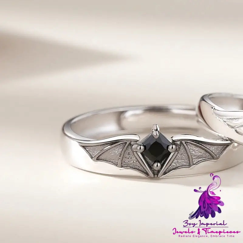 Niche Halloween Wing Ring