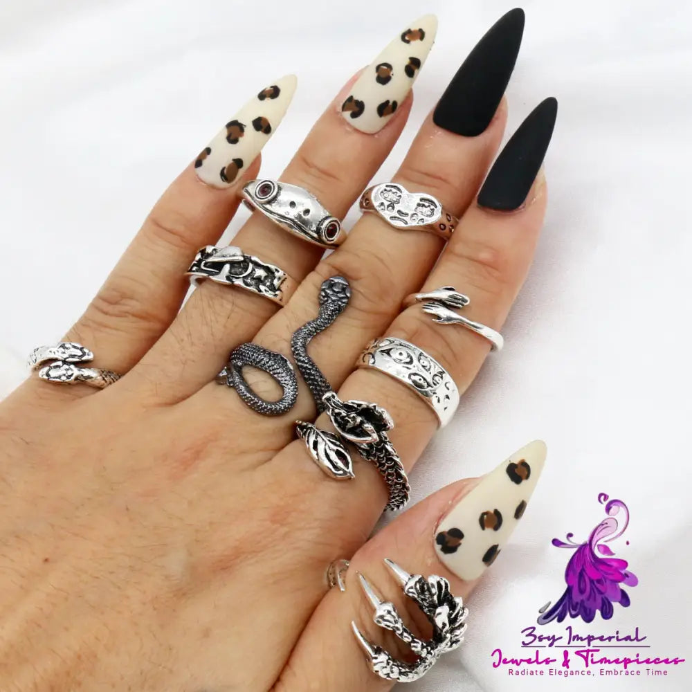 Halloween Ring Ornament Set