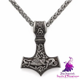 Stainless Steel Hammer Necklace