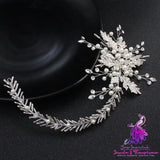 Handmade Pearl Hairband Wedding Dress Accessories