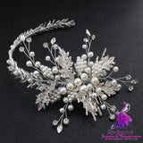 Handmade Pearl Hairband Wedding Dress Accessories