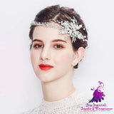 Handmade Pearl Hairband Wedding Dress Accessories