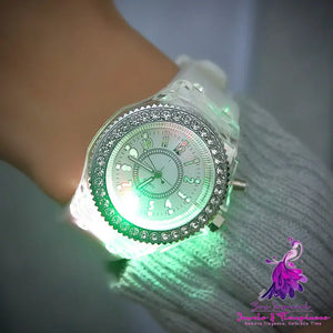 LED Harajuku Silicone Couple Watches