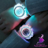 LED Harajuku Silicone Couple Watches