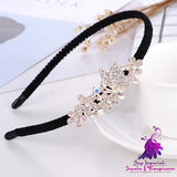 Rhinestone Bow Headband