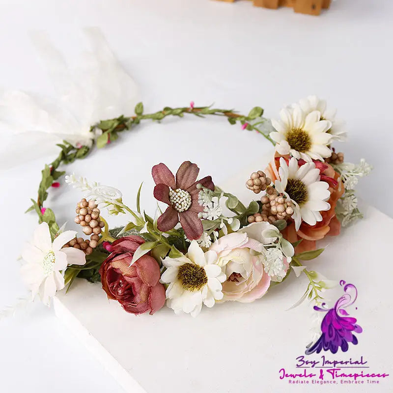 Elegant Sen Wreath Headwear