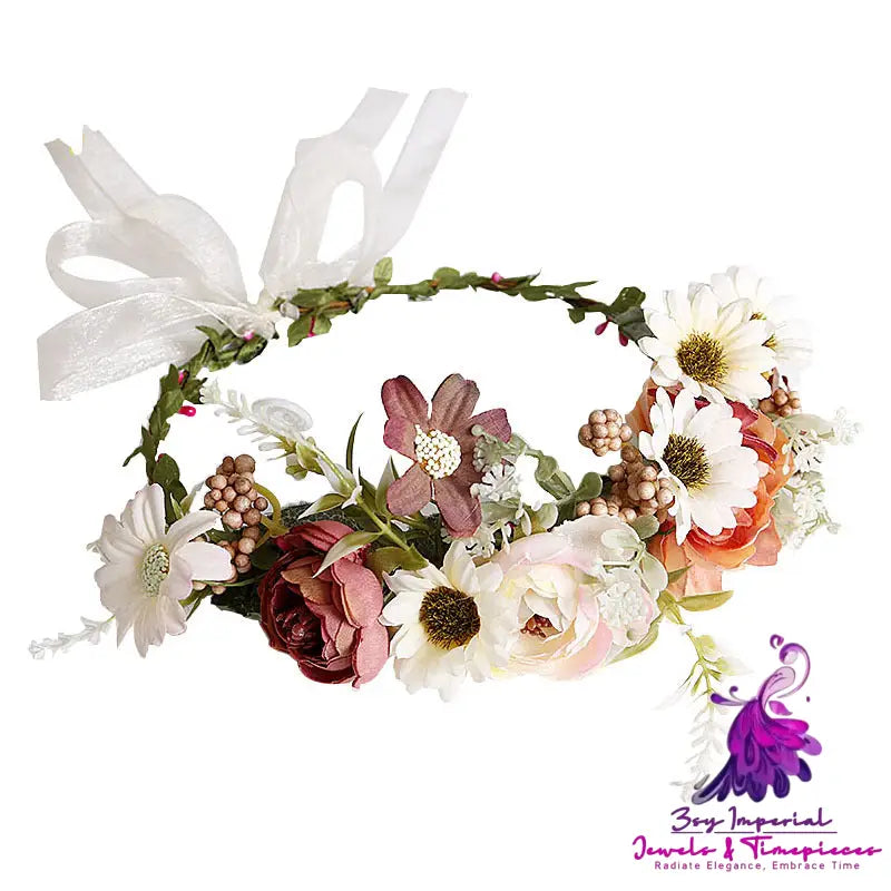 Elegant Sen Wreath Headwear