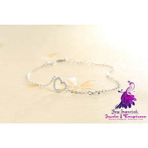 Diamond Heart Bracelet