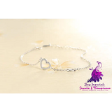 Diamond Heart Bracelet