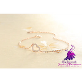 Diamond Heart Bracelet