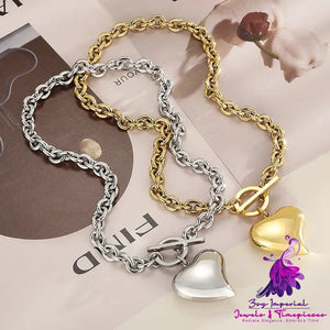 Heart OT Buckle Jewelry Set