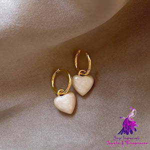 Trendy Heart Love Earrings