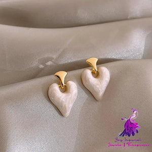 Trendy Heart Love Earrings