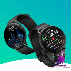 Smart Sports Watch with Heart Rate Monitoring in Multiple