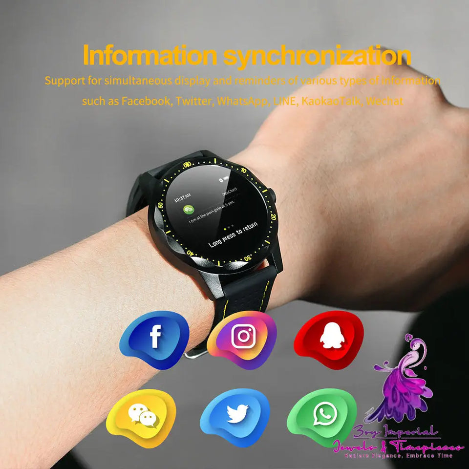 Sporty Heart Rate Smartwatch