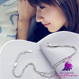 Heart-shaped Silver Bracelet