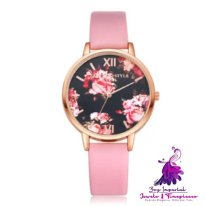 Rose Gold Love Heart Women’s Watch