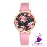 Rose Gold Love Heart Women’s Watch