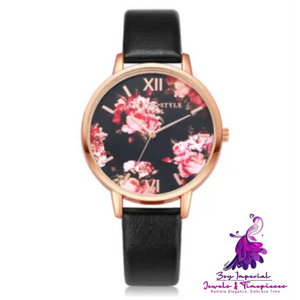 Rose Gold Love Heart Women’s Watch