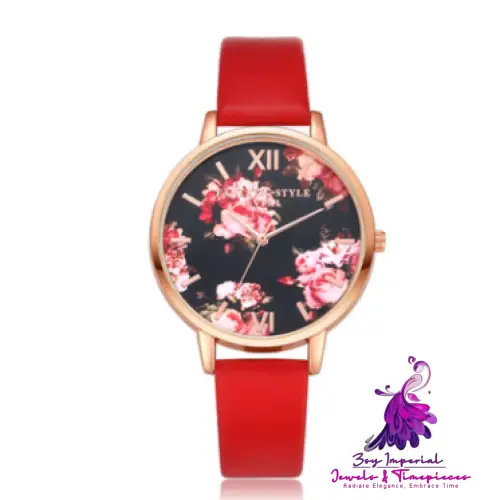 Rose Gold Love Heart Women’s Watch