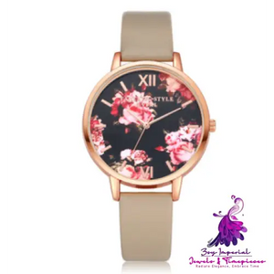 Rose Gold Love Heart Women’s Watch