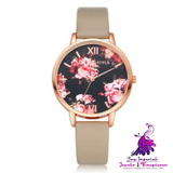 Rose Gold Love Heart Women’s Watch