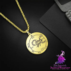 Mysterious Scorpion Pendant Necklace