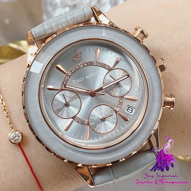 High Refraction Six Pin Wrist Watch