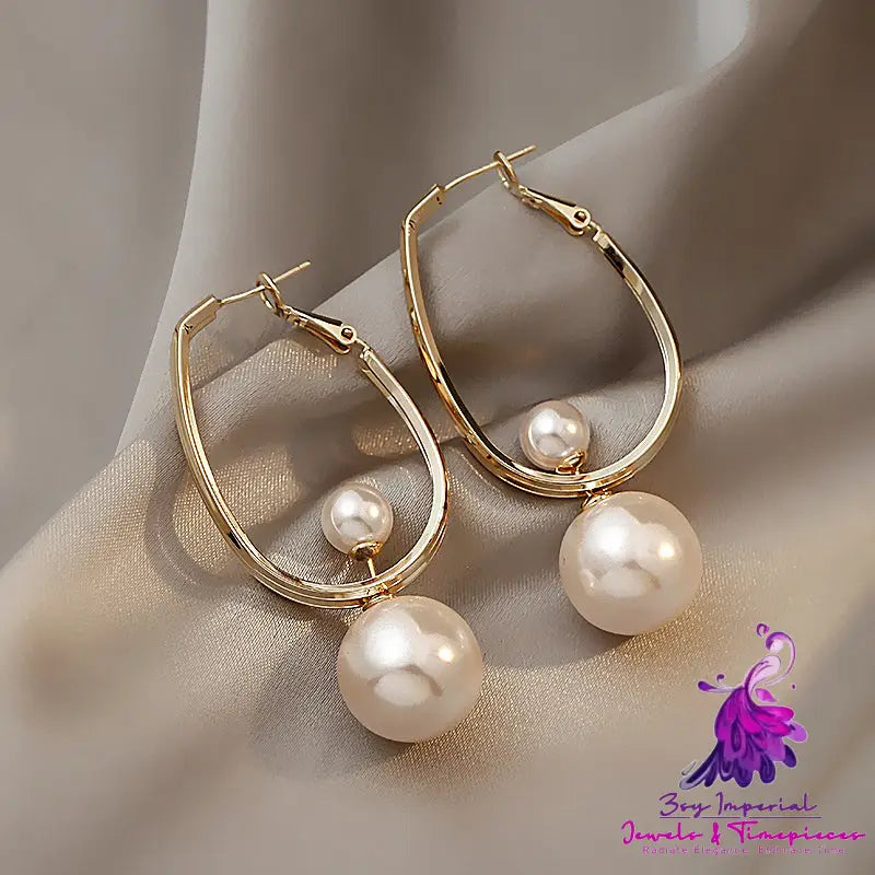 High-end Trendy Pearl Earrings