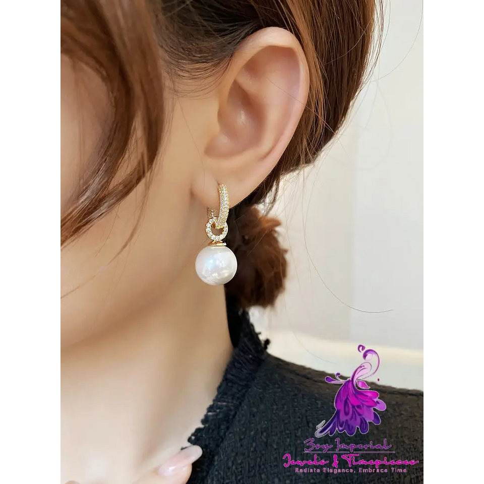 High-end Trendy Pearl Earrings