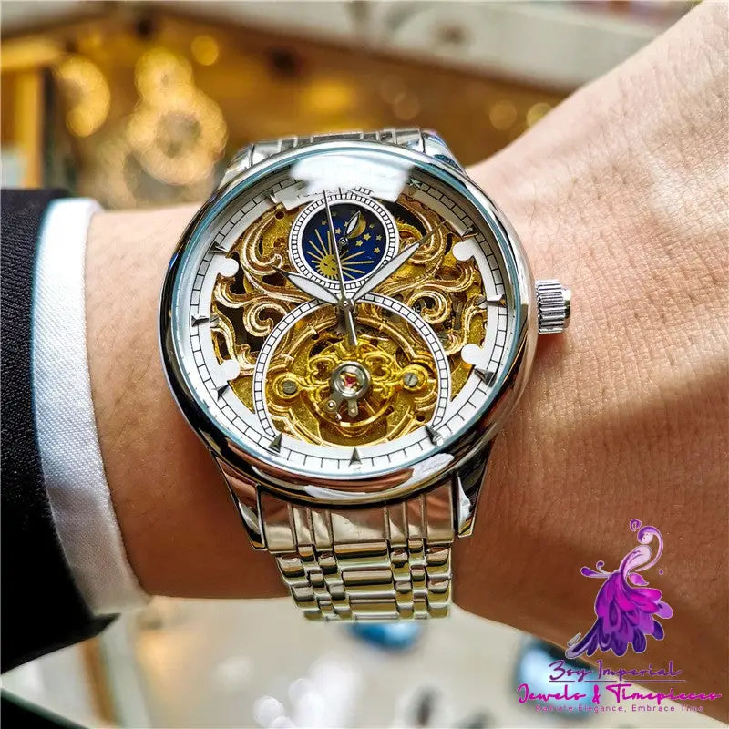 Luminous Hollow Mechanical Watch