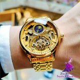 Luminous Hollow Mechanical Watch