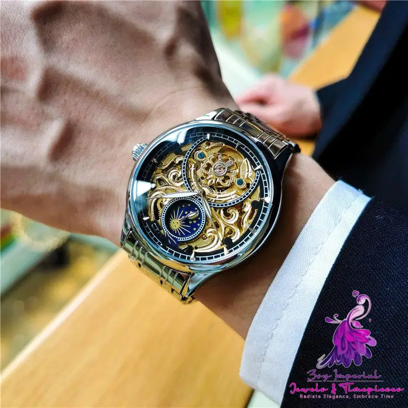 Luminous Hollow Mechanical Watch