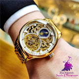 Luminous Hollow Mechanical Watch