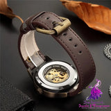 Classic Hollow Mechanical Watch