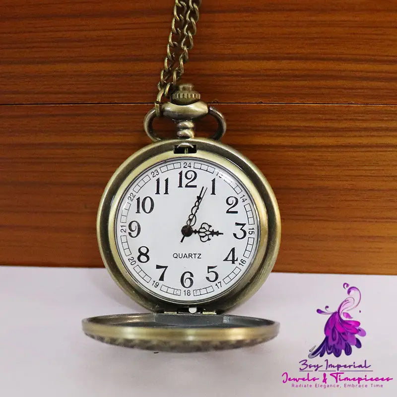 Lucky Tree Style Pocket Watch for Women