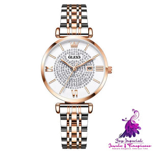 Waterproof Ladies Quartz Watch