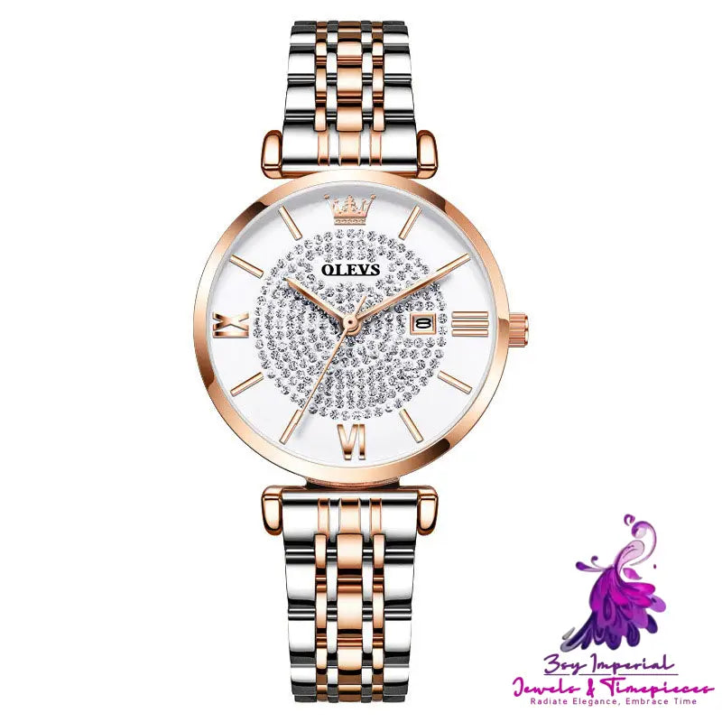 Waterproof Ladies Quartz Watch